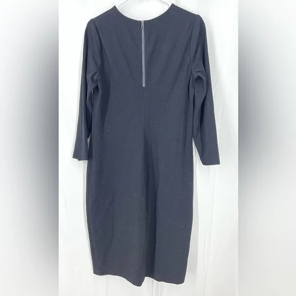 VINCE. Black Sheath Dress L - Picture 5 of 12